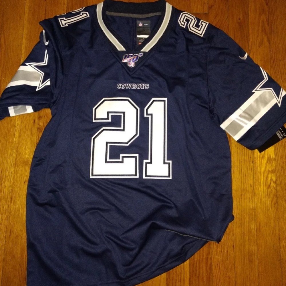 Dallas Cowboys jersey Elliott #21 , with 100 patch